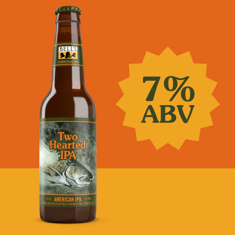 Bell&#39;s Two Hearted Ale IPA Beer - 6pk/12 fl oz Bottles, 5 of 6