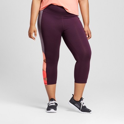 burgundy champion leggings