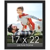 PosterPalooza | Decor Black Picture Frame - UV Acrylic, Foam Board Backing, Hanging Hardware - 2 of 4