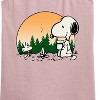 Women's - Peanuts - Campire Mugs Graphic Racerback Tank - 2 of 4