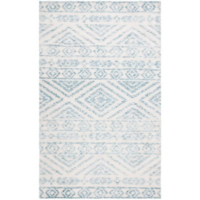 ivory/blue