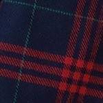 brushed red & navy