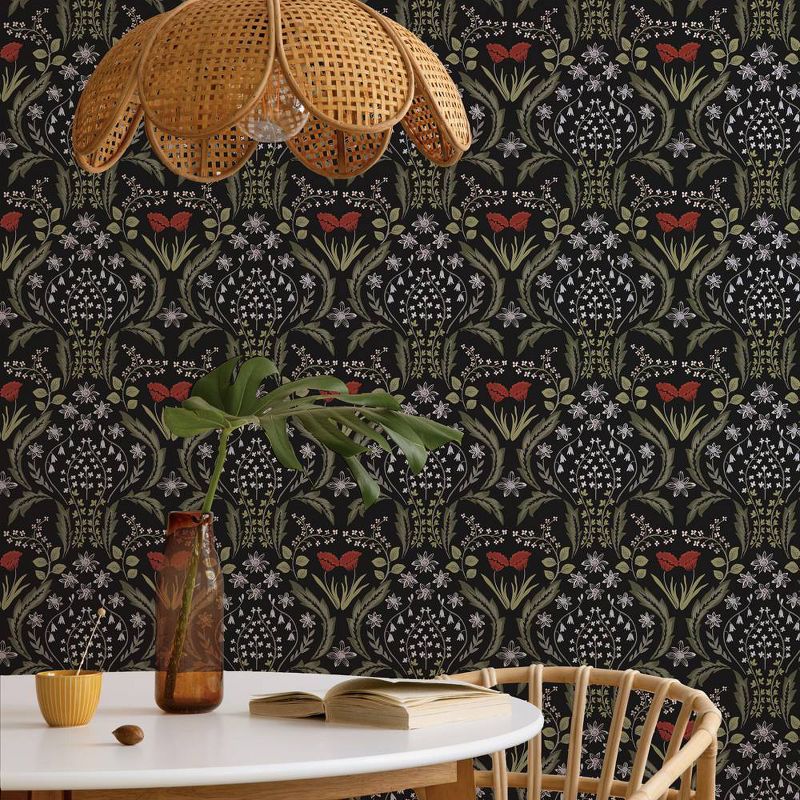 Tempaper & Co. Scandi Floral Peel and Stick Wallpaper, 2 of 9