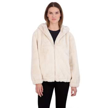 Topshop Female Jacket Ivory Size 0 Polyester