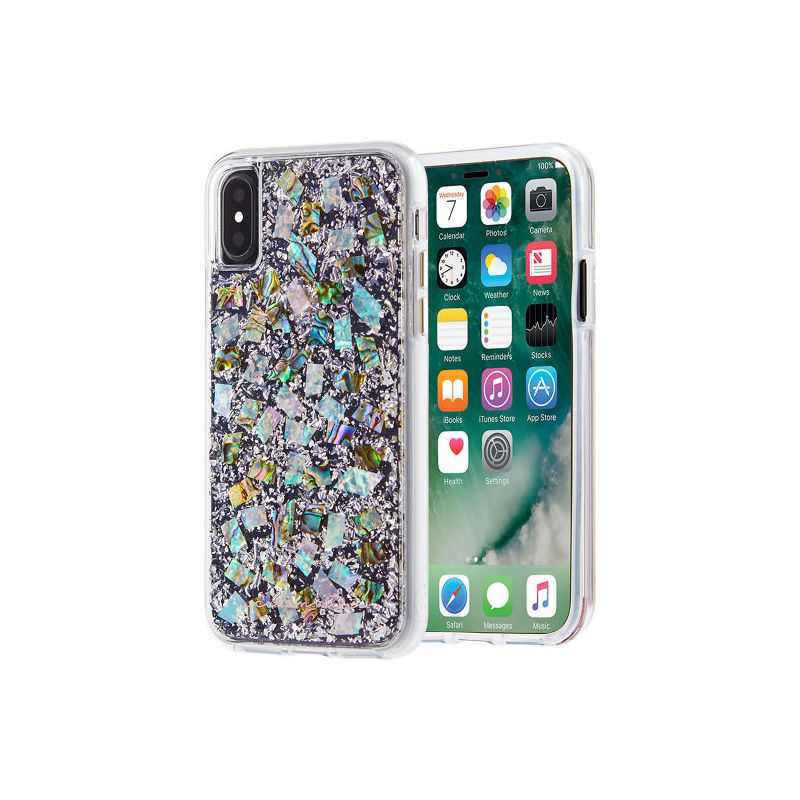Case-Mate Karat Pearl Case for Apple iPhone XS/X - Mother of Pearl, 5 of 7