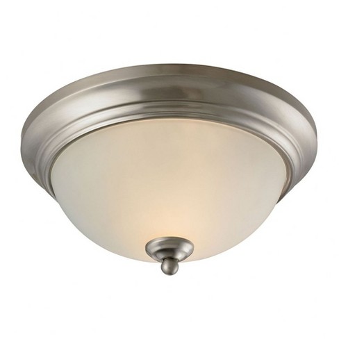 Thomas Lighting St Margarets Parc 2 - Light Flush Mount In Brushed ...