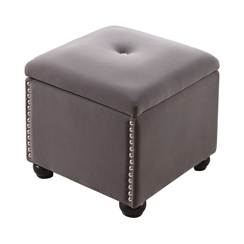 Storage Bench with Seat 16.5" - Dove Gray - Ore International, 1 of 6