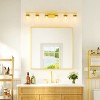 Rectangular Aluminum Framed Wall Bathroom Vanity Mirror - 3 of 4