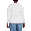Lands' End Women's Plus Size Lightweight Jersey Skimming Long Sleeve Crew Neck T-shirt - 2 of 4