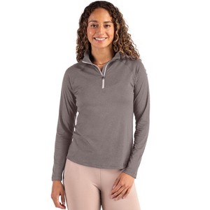 Cutter & Buck Coastline Epic Comfort Recycled Women’s Quarter Zip - 1 of 2