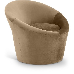 Meridian Furniture,Tristan Velvet Accent Chair - 1 of 4