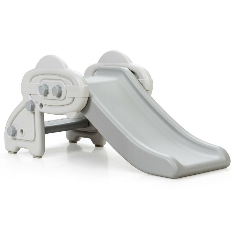 Costway Baby Slide Indoor First Play Climber Slide Set for Boys Girls Blue/Gray, 1 of 13