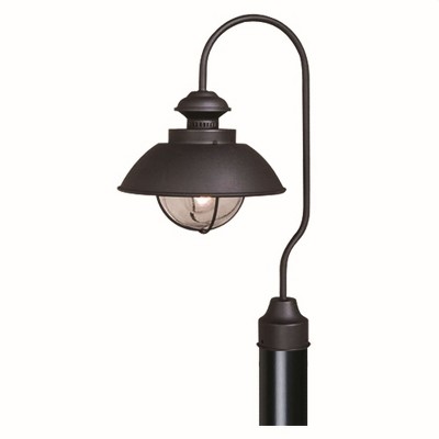 Vaxcel Harwich 1 - Light Post Light in  Textured Black