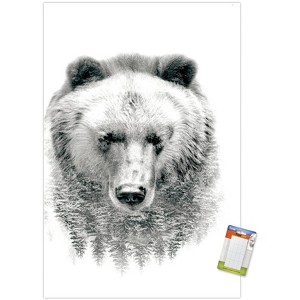 Trends International Bear - Trees Unframed Wall Poster Prints - 1 of 4