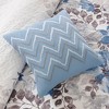 Gracie Mills Ezekiel Tranquil Blossoms 6-Piece Printed Quilt Set with Throw Pillows - 2 of 4