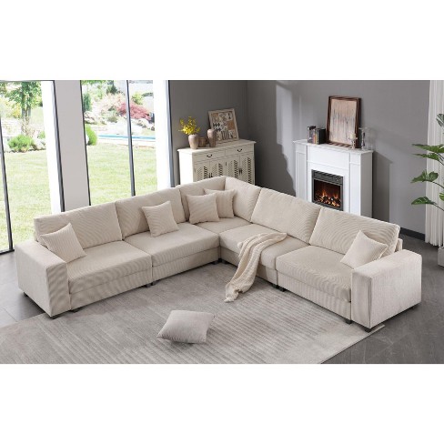 Deep seat store modular sectional