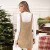 Women's Corduroy Square Neck Overall Dress - Cupshe - 3 of 4