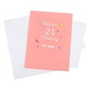 Unique Bargains 3D Handcrafted Pop-Out Gift Cards with Greeting Card and Envelope Pink - 3 of 4