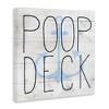 Stupell Industries Poop Deck Funny Beach House, 30" x 30" - 3 of 4