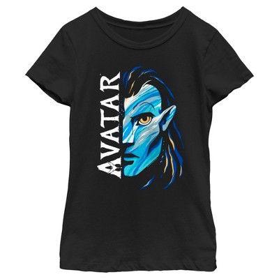 Avatar: The Way of Water Jake and Neytiri Face Heart Sweatshirt