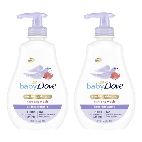 Baby, Sensitive Skin Care, Night Time Wash, Calming Moisture, 13 fl oz (384  ml)