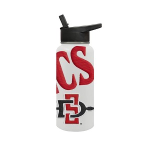 NCAA San Diego State Aztecs Thirst Water Bottle with Thread Mark