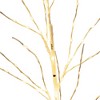 Nearly Natural 36-in Pre-Lit Artificial White Birch Branches with 150 Warm White LED Lights - Set of 2 - 3 of 4