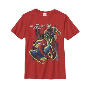 Boy's Marvel Spider-Man: Homecoming Iron Man Team T-Shirt - 1 of 3