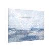 Trademark Fine Art Victoria Barnes Periwinkle Seas I Wood Slat Art - 2 of 4
