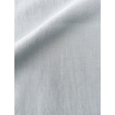 So Soft Light Grey Linen Euro Pillow 26x26 with Down Alternative
