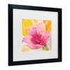 Trademark Fine Art - Albena Hristova Bright Tulips IV Matted Framed Art - 3 of 4