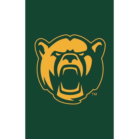 Evergreen Baylor University House Applique Flag- 28 X 44 Inches