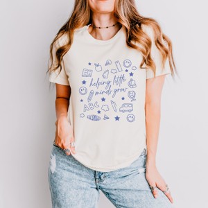 Simply Sage Market S.W.Smiley Helping Little Minds Grow Short Sleeve Tee - 1 of 4