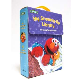 My Growing-Up Library (Sesame Street) - (123 Sesame Street) by  Kara McMahon & Apple Jordan (Board Book)
