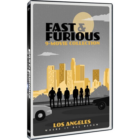 Fast & Furious: 9-movie Collection (dvd) : Target