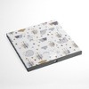Bacati - Woodlands Gray/Beige Neutral Cotton Storage Box Large - 3 of 4