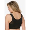 Comfort Choice Women's Plus Size Front-Close Cotton Wireless Posture Bra - image 3 of 4