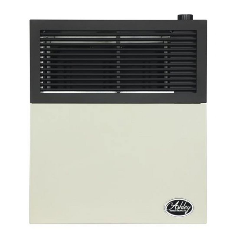 Ashley Hearth Products 11,000 BTU Direct Vent Liquid Propane Wall Mounted Heater with Piezo Lightning, Safety Pilot and Built-In Regulator, Cream, 2 of 6