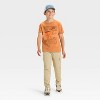 Boys' Short Sleeve Explore Nature Graphic T-Shirt - Cat & Jack™ Brown - 4 of 4