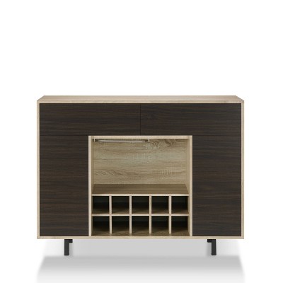 Hyme Two-Tone Buffet Server Wenge - miBasics