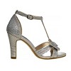Badgley Mischka Mid Heel T-  Strap Dress Heel Sandal (Little Kids/Big Kids)

-  SILVER , 5 - 2 of 4