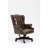 Vynxaria Executive Office Chair High Back Reclining Comfortable Desk Chair - Ergonomic Design Thick Padded Seat and Backrest - 3 of 4