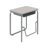 Safco AlphaBetter 28"" Student Desk Pebble Gray (1224GR)  - 2 of 4