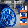 VEVOR Air Compressor Pump Head, 3HP 6.25CFM @ 90PSI, Twin Cylinder Oil Lubricated Air Compressor Piston Pump Head, with Max. 116PSI Pressure,Blue - 4 of 4
