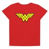 Women's Wonder Woman Logo Loose T-Shirt - 4 of 4