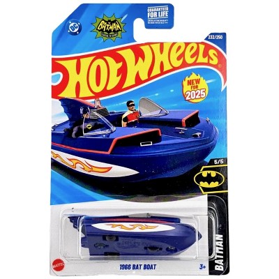 Hot Wheels 1966 Bat Boat Batman New 2025