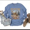 Simply Sage Market Yellowstone Cowboy Ranch Garment Dyed Long Sleeve - 3 of 4