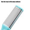 Unique Bargains Feet Care Tool Dual Sided Removes Dead Skin Pedicure Foot File Stainless Steel 4 Pcs - 3 of 4