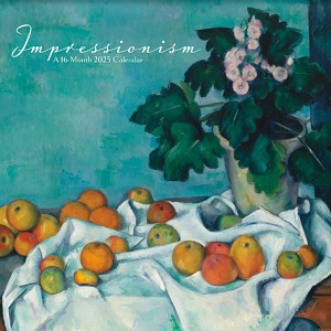Trends International 2025 Impressionism Wall Calendar: Daily Art Planner, 12x12 Inches, Multicolored, All Ages - 1 of 4