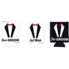 Blue Panda 12 Pack Team Groom Neoprene Can Cooler Sleeves, Groomsmen Gifts Beer Cooler for 12oz Drinks - 4 of 4